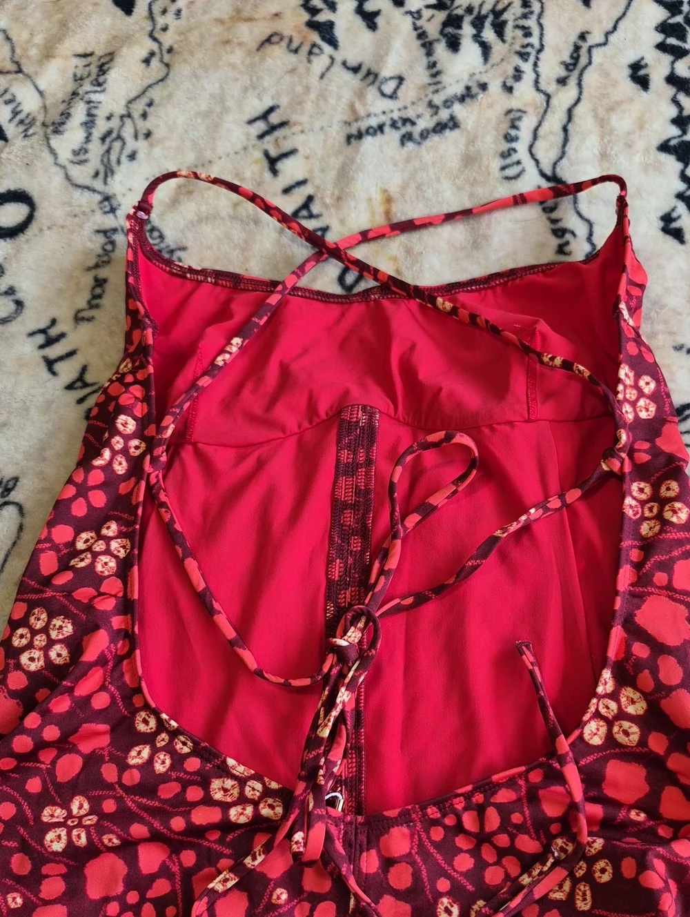Ulla Johnson Positano Maillot One Piece Swimsuit Size L Coral NWT